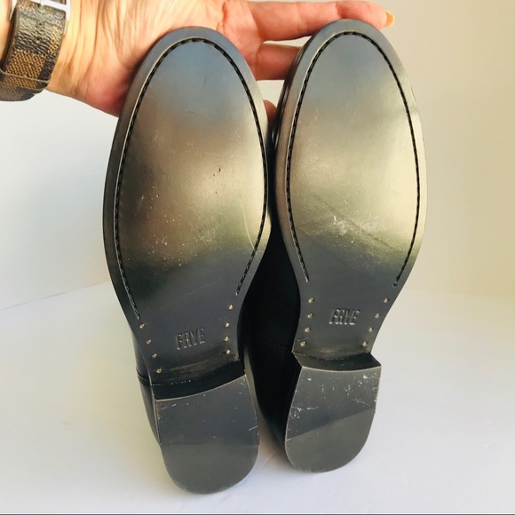 Frye Melissa Button 2 Riding boots Black Sz 9B EUC - Picture 7 of 11